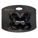 Karina French Couture Hair Elastic with Butterfly Design Attached