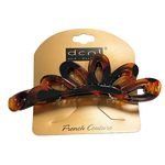DCNL Hair and Whatever French Couture Tortoise Shell Design Large Jaw Clip