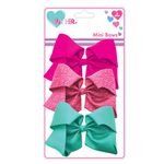 Luv Her 3 Pack Hair Bows in Assorted Colors