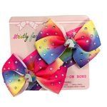 Strictly Fancy 2 Pack Colorful Hair Bows