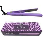 Hera 1" Digital Pro Oxidation Titanium Hair Straighener in Purple