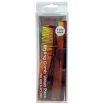Celavi 6 Piece Styling Comb Value Pack for Wet and Dry Hair