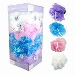 Nylon Mesh Body Sponge Display