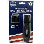 Barbasol Battery Powered Beard & Mustache Trimmer with Stainless Steel Blades