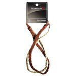 2 Count Suede Braid Head Wrap