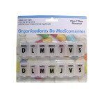 7-Day Spanish Language Pill Case 2pk